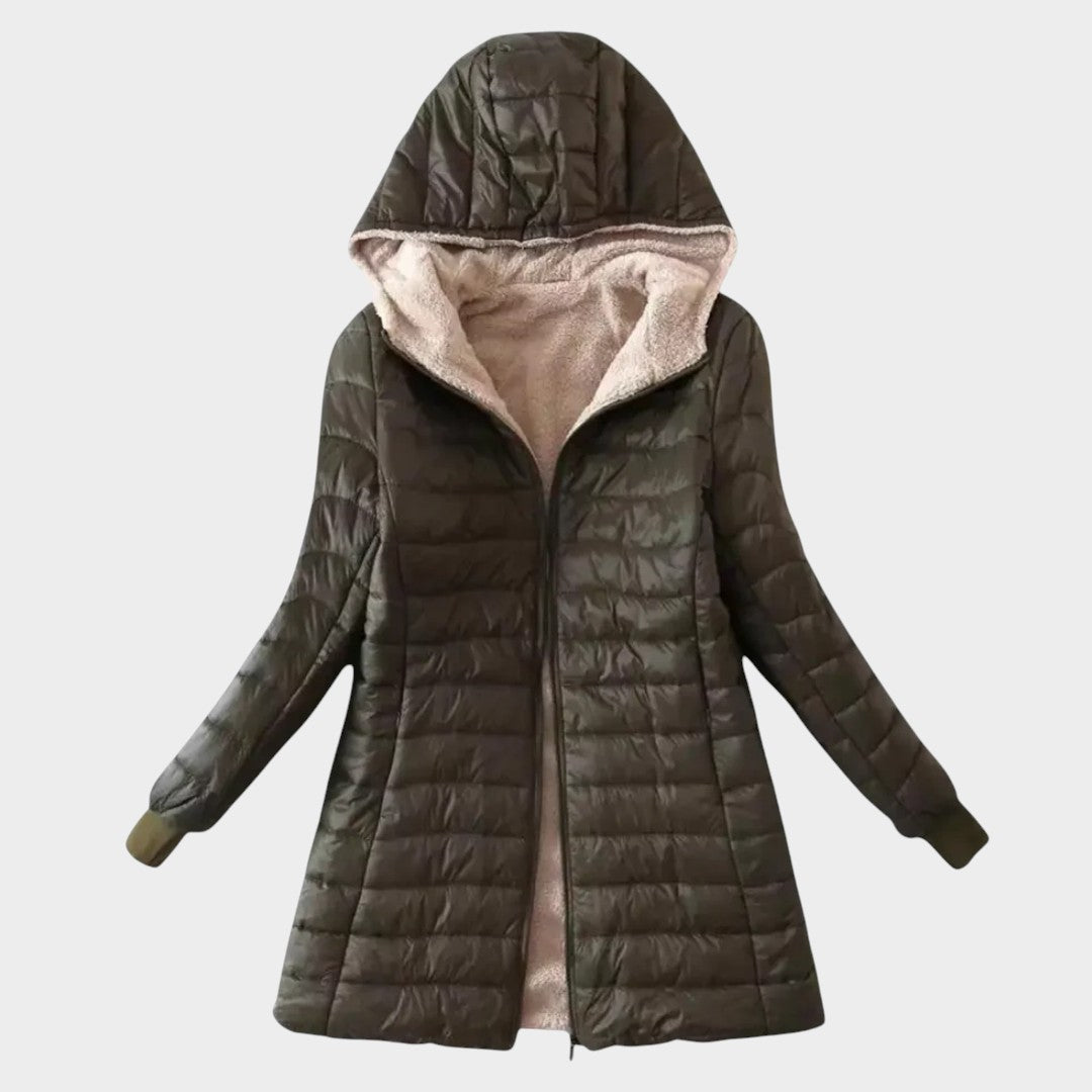 Carolina™ | Abrigo de Invierno con Forro Sherpa