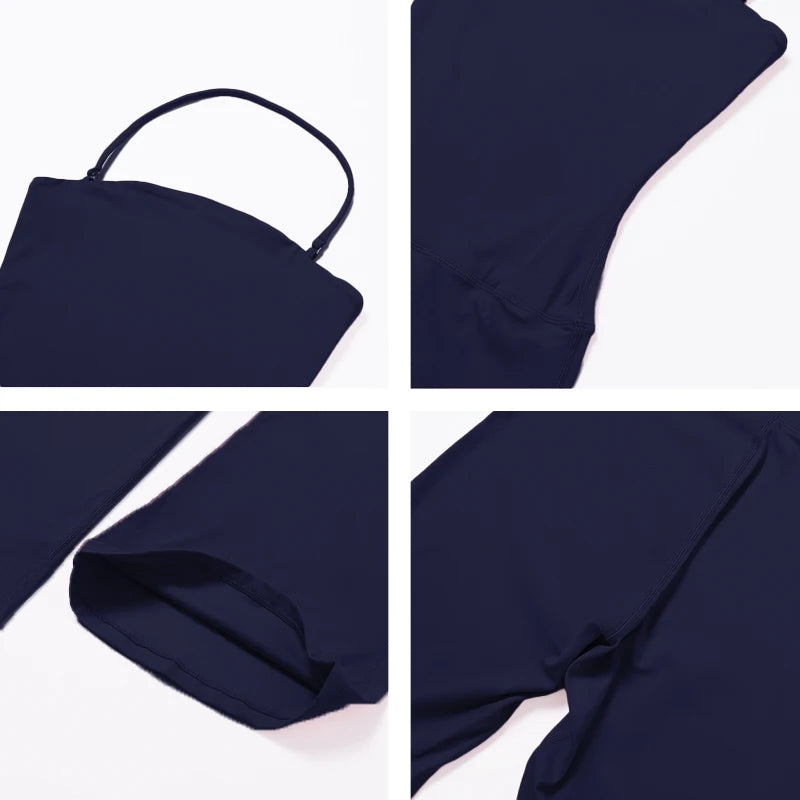 Jumpsuit Acampanado Halter – Moldea tu Figura